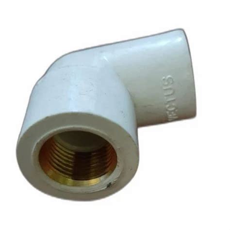 90 Degree Female 1 2 Inch UPVC Brass Elbow Plumbing At Rs 57 Piece In