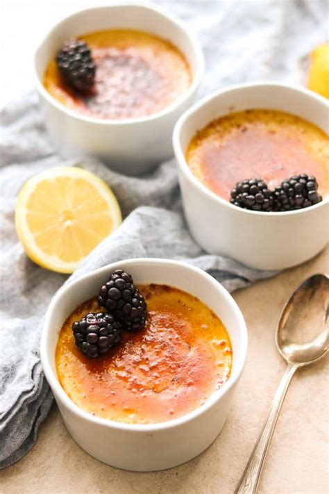 Paleo Lemon Crème Brûlée What Great Grandma Ate