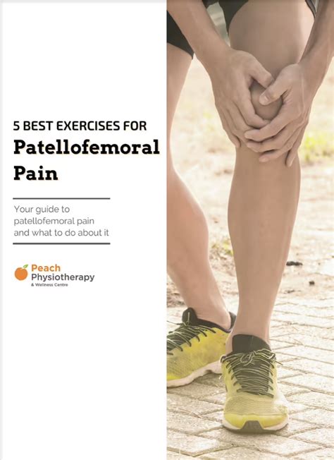 5 Best Exercises For Patellofemoral Pain Ebook Peach Physiotherapy