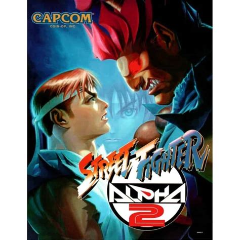 Street Fighter Alpha 2 Sideart - GameOnGrafix