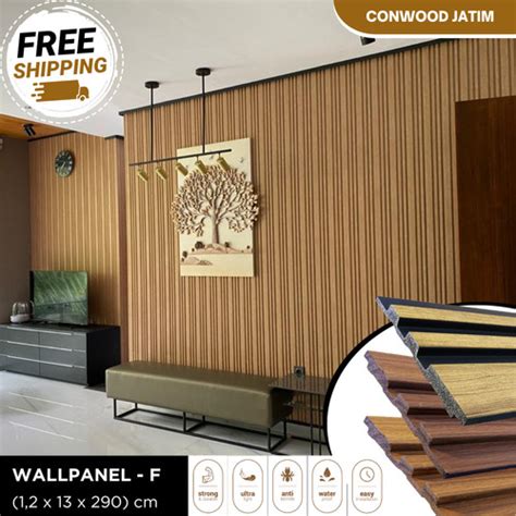 Jual Wallpanel Balian Tipe F Premium Wood Panel Anti Air Rayap