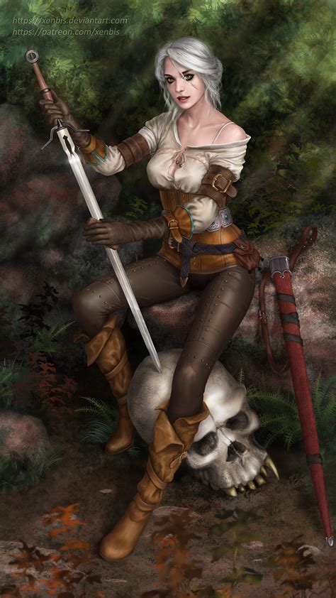 Cirilla Fiona Elen Riannon The Witcher Image By Xenbis 2812719