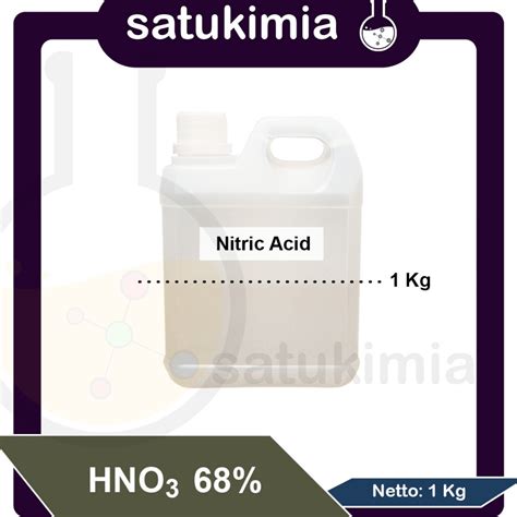 Jual SQX362 Ready Stok Nitric Acid Asam Nitrat HNO3 1 KG Shopee Indonesia