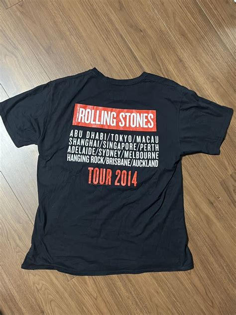 Yahooオークション ローリングストーンズ Tシャツ 2014年ツアー 当