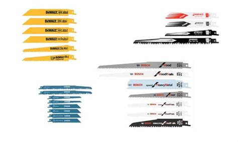 Types Of Reciprocating Saw Blades | The Tool Square