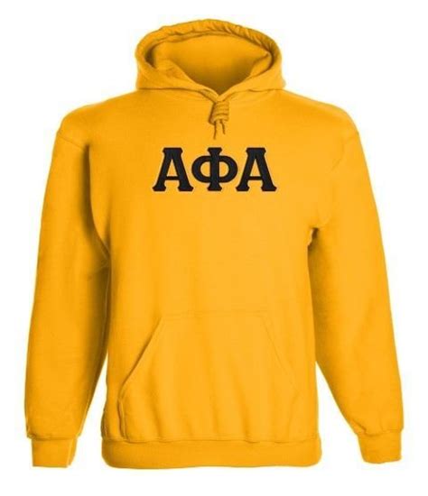 Alpha Phi Alpha 2 Day Ship Twill Hooded Sweatshirt Sale 4250 Greek Gear®