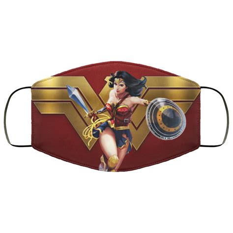 Wonder Woman Cloth Face Mask | Allbluetees.com