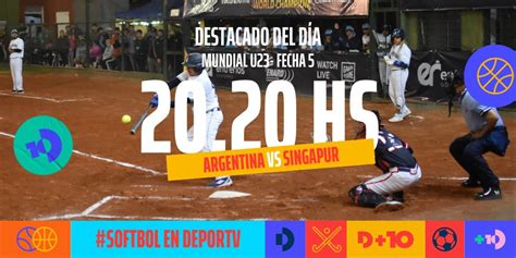 DEPORTV On Twitter HOY EN DEPORTV SOFTBOLenDEPORTV Mundial U23