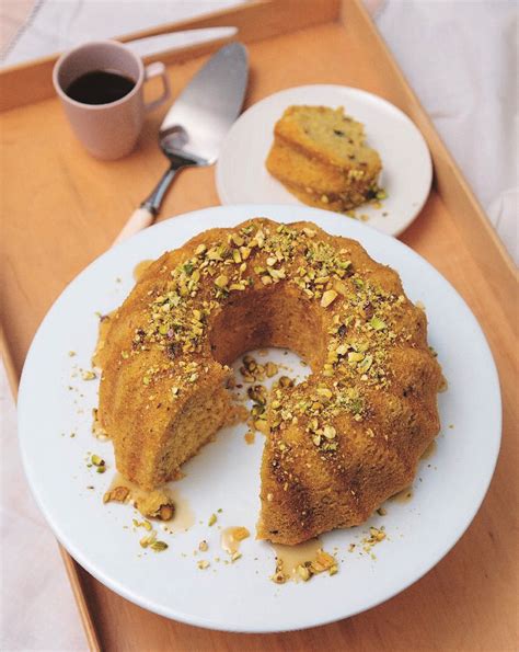 Vegan Maple Pistachio Bundt Cake Recipe Vegan Food Living