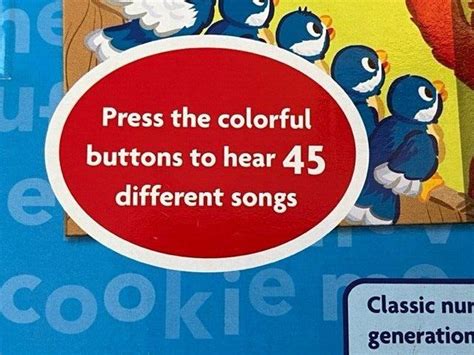 Sesame Street Sing Along Book Nursery Rhymes with ELMO 20 Songs on ...