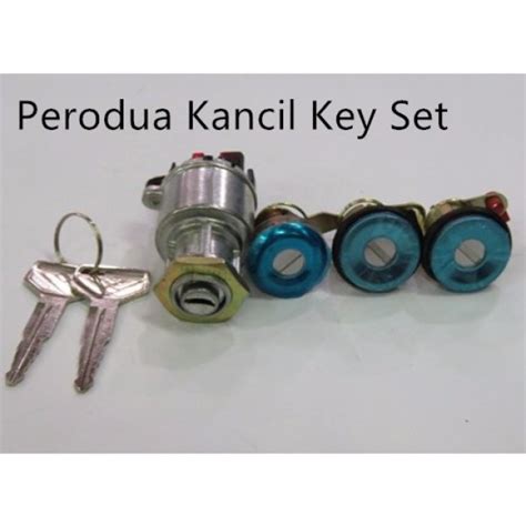 Ignition Lock Key Trunk Tail Door Latch Security Perodua Kancil