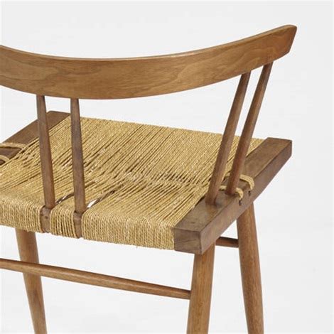 Grass Seated Chairs Pair By George Nakashima On Artnet