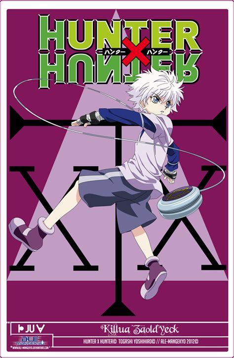 Killua Zaoldyeck 01 By Https Deviantart Ale Mangekyo On