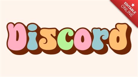 Discord Efecto Retro Hippie Trippy Generador De Efectos De Texto