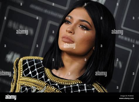 New York Ny October 20 Kylie Jenner At The Balmain X Handm Collection