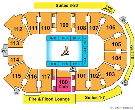 Abbotsford Event Centre Seating Chart: A Visual Reference of Charts ...