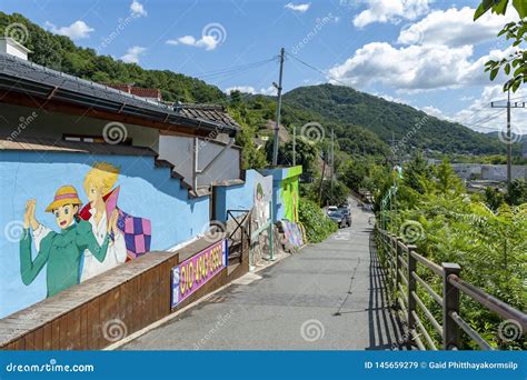 Colourful Paintings And Decorations On Walls And Buildings At Jaman