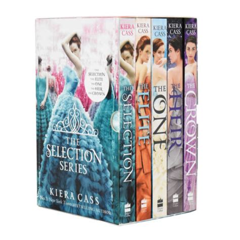 The Selection Series By Kiera Cass 5 Books Collection Set Ages 13