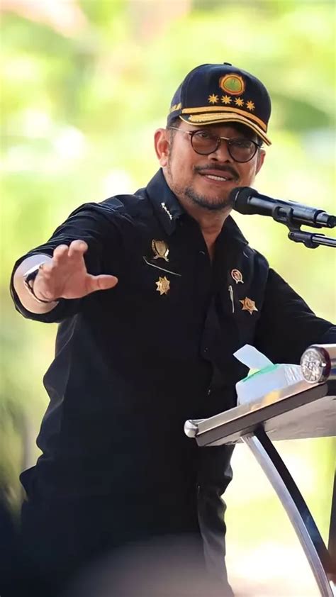 Komunkasi Terakhir Dan Kronologi Menteri Pertanian Syahrul Yasin Limpo