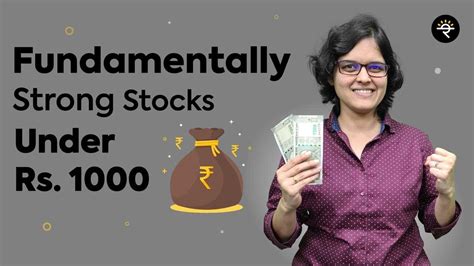 Top 2 Fundamentally Strong Stocks Below Rs 1000 CA Rachana Ranade