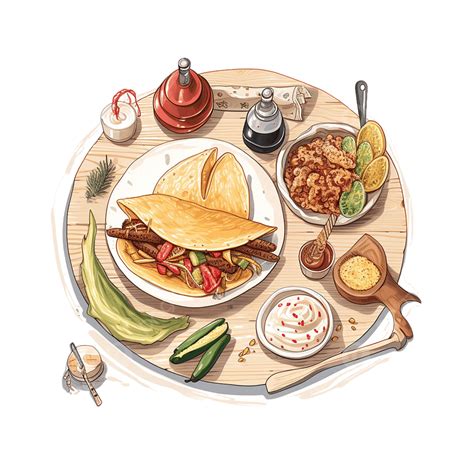 Ilustração Gourmet De Comida Png Desenho Animado Cultura Alimentar