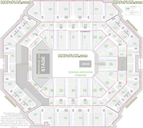 Barclays Center Brooklyn Nets & concerts seat numbers detailed seating chart - New York ...