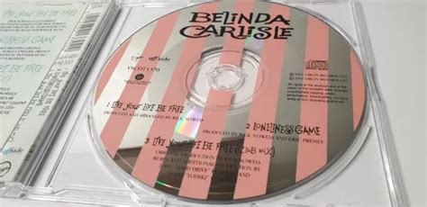 Belinda Carlisle Live Your Life Be Free Australian Track Cd