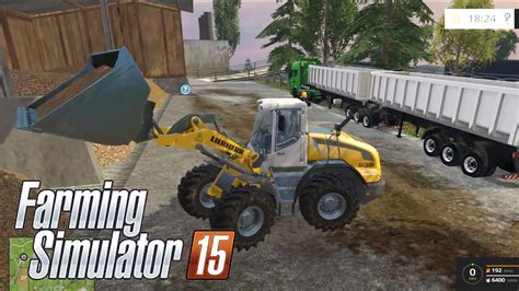 Farming Simulator 15 VOSGES Vendendo Lascas De Madeira E Colocando A