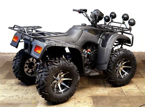 speed petrol atv motorcycle  cc hunk atv black colour humz