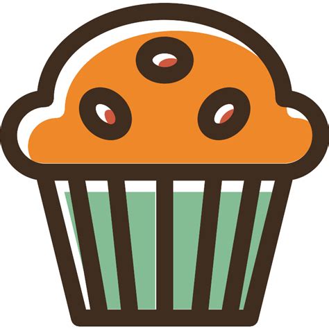 Muffin Vector SVG Icon SVG Repo