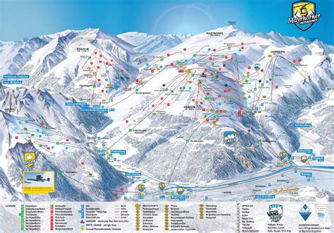 Mayrhofen Piste Map J2ski