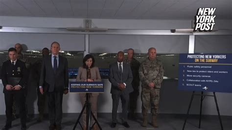 Gov Hochul To Deploy 1000 National Guardsmen State Cops To Carry Out Bag Checks In Nyc