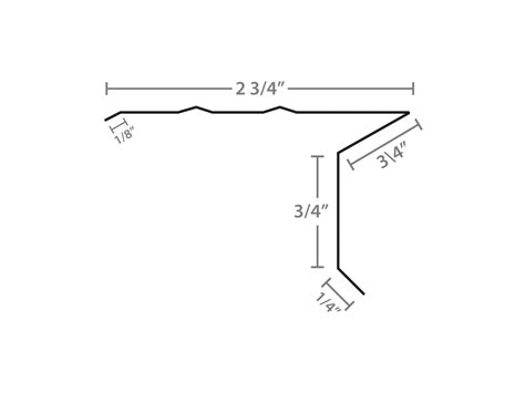 Style D” Drip Edge Roofco