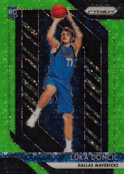 Luka Doncic 2018 Prizm 280 Fast Break Neon Green 5 Price Guide