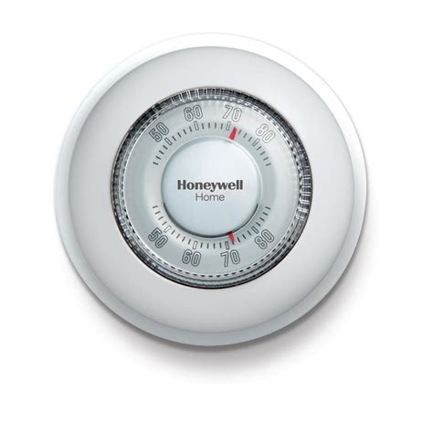 Honeywell Home Round Non Programmable Thermostat With H Single Stage