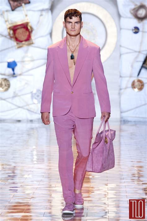 Versace Spring Menswear Collection Milano Fashion Week Tom Lorenzo