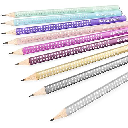 Faber Castell Bleistift Jumbo Grip Sparkle Er K Cher Amazon De