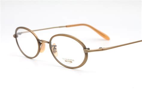 Oliver Peoples Op 536 Vintage Eyeglasses Made In Japan 90s New Old