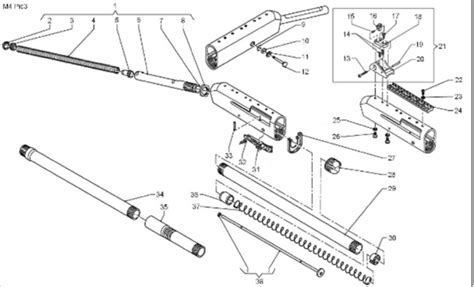 The Comprehensive Benelli M4 Receiver Schematics And Parts Guide