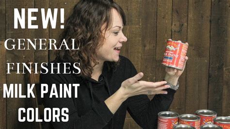 New General Finishes Milk Paint Colors Unboxing Youtube