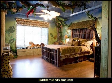 Rainforest Room Jungle Bedroom Theme Bedroom Themes Jungle Theme Rooms