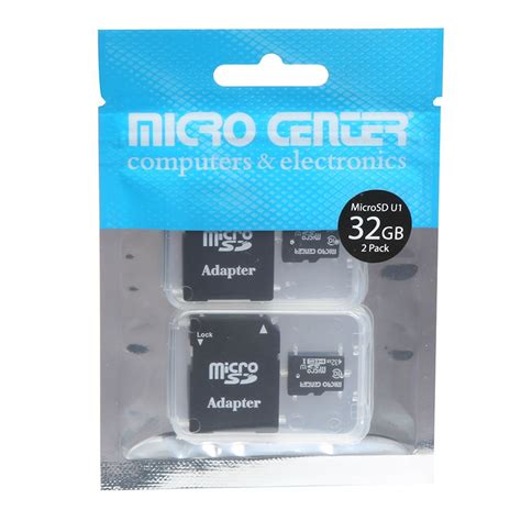 Micro Center Gb Microsdhc Card Class Flash Memory Card With