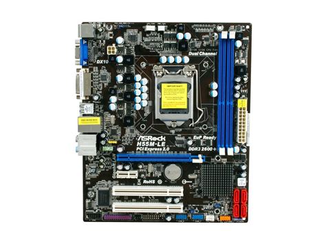 ASRock H55M LE LGA 1156 Micro ATX Intel Motherboard Newegg Ca