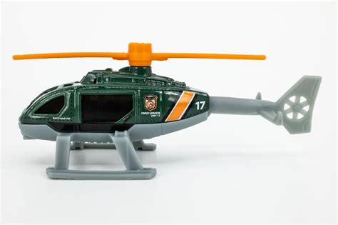 2022 Matchbox Mbx Mountain Ii Rescue Helicopter Green National