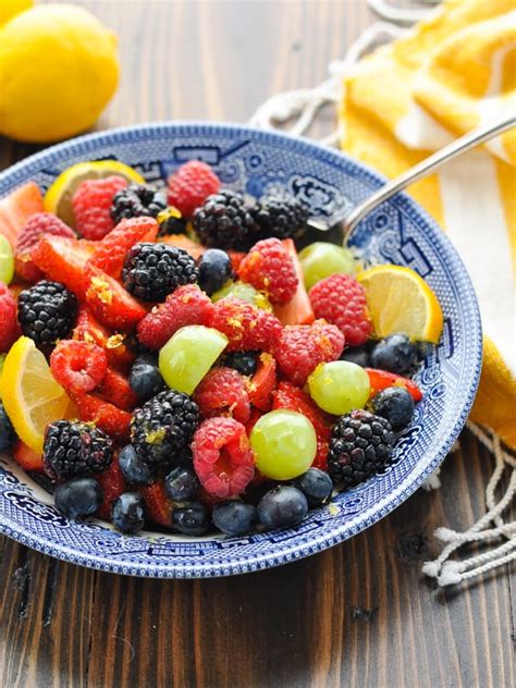 Honey Lemon Fruit Salad Recipe The Seasoned Mom