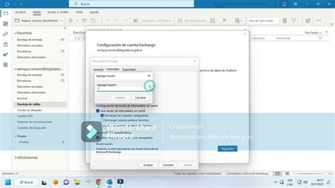 Cómo configurar un buzon en outlook