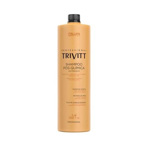 Kit Itallian Hairtech Trivitt Trio Cabelos Pós Química Beleza na Web