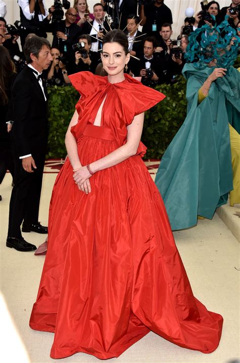 Anne Hathaway MET Gala 2018 CelebMafia