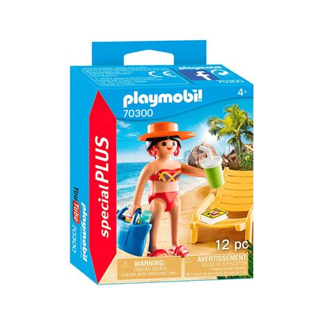 Playmobil Sunbather With Lounge Chair Game On Toymaster Store