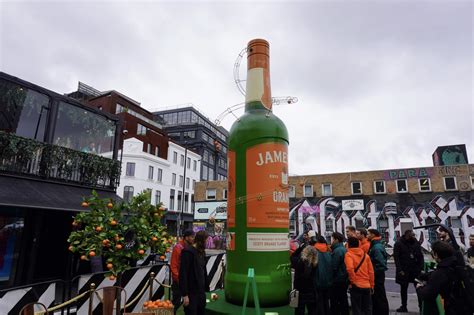 Jameson Orange Whiskey Bottle 3D Eye